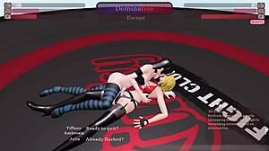 يا إيه، شفتي طيفاني أمبروزيا تقاتل جوليا في نادي القتال المنحرف؟ جامد. عايز تشوف أكشن أنمي T1R24؟