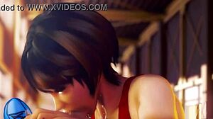 Atlet hentai 3D dikebor keras oleh pelatih dalam baju ketat dengan tetek besar