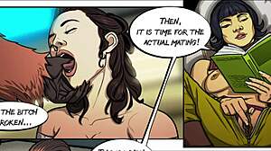 Rey underkastar sig sin Wookie-mästare i Star Wars fetisch bondage-lek