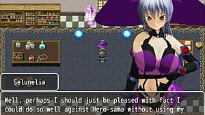 Girl B 히로인 Selunelia 5 격렬한 액션 씬 파트 33