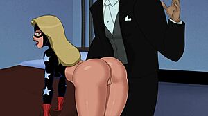 Απίστευτο! Stargirl λαχταρά το τεράστιο καυλί του Lex Luthor στο Something Unlimited