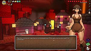 Hornycraft恶搞Hentai游戏Ep47 - Piglins快乐结局惊喜