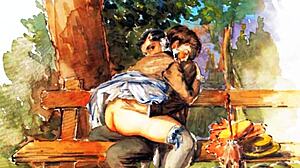 رسوم أنمي إيروتيكية ريترو قديمة مع مشاهد وشخصيات حسية