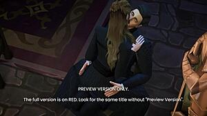 女士的秘密在顽皮3D黄漫预览中揭开