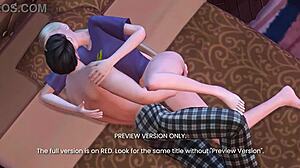 HP AU 5 náhled na zlobivé 3D hentai akce