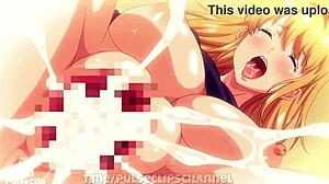Hmv milf besa profundo en esta animación hentai caliente