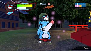 见过无尽忍者群交在Oh So Hero同性hentai游戏第十集吗？