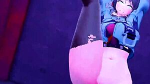 Явное 3D приключение Джейн с дикими движениями