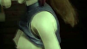 제시가 3D 포르노에서 전문적으로 자지 빨아 - 정액과 신음!