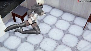 Plesi in se jebi v prhi, čustva vrejo v fantazijski mangi.