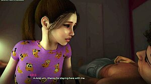 Deler seng med min stedsøster, heldig mig med hendes stramme charme