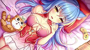 Obseden sem s Sakura Hime 5 v FHD 60fps, njeni gibi me dela divjo!