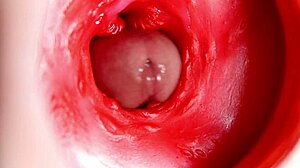 Memek Cantik Berdenyut, Remas Kontol di POV Mesin Mainan Aksi