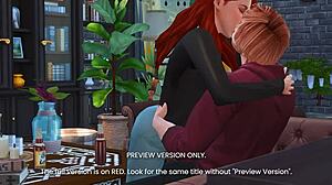 En İyi Arkadaşımın Annesi HP AU'da - Yaramaz 3D Hentai Önizleme!