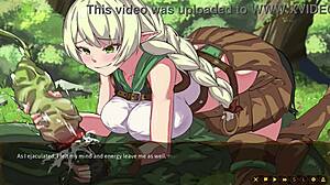 Dyk in i sexig hentai-spel med andens graviditetsberättelse om Ninevi.