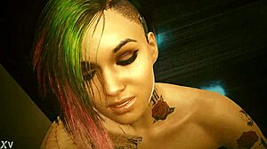 Judy Alvarez en escena joytoy 2 de Cyberpunk 2077 se siente tan real