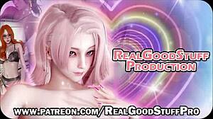 Schlampe Tifa stürmt Clouds Wohnung für feuchte Hardcore Action!