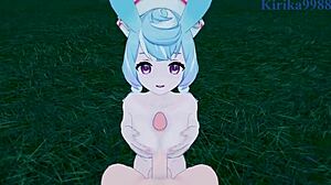 Nahida и Sigewinne в интензивен POV кремпай секс за Genshin Impact Хентай