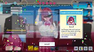 Lažna preiskovalka Lina v JK obleki in zavezi na očeh