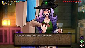 Hornycraft parodi hentai-spill ep 50 med BDSM spanking latex endergirl