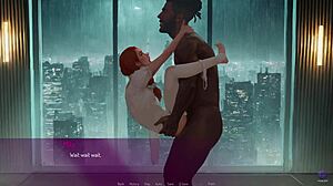 MILF tetona ama de casa monta la polla gruesa del jefe en animación hentai 3D salvaje