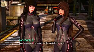 Eternum 278 展示大奶子 在3D动漫