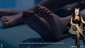 Ms Denver Bölüm 60 Vanda'yı Çıplak Çoraplarla Büyük Göğüsleriyle Gösteriyor