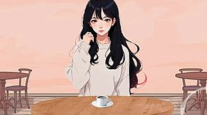 Keep cumming non-stop at the sexual café joi hentai