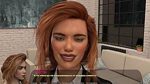 Cerita Haley Terbuka di Bahagian 16 dengan Antik Redhead Liar