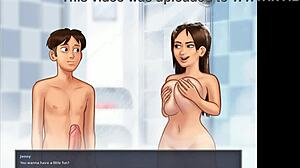 Jennyine felácie v Summertime Saga sú neskutočné, wow!