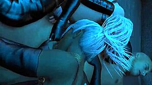 Tip žličko dva ladyboya medtem ko dobi puhanje v 3D futanari sceni. Ta ljubka oppai akcija dostavi!