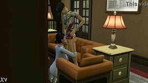 Вуайерская жизнь 2 - поймали сосать на пижамной вечеринке в 4 утра