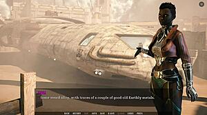 Černý mechanik šukaný tvrdě velkým bílým kurem v Tales 08