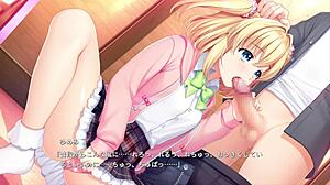 Wow! Scena di Yumemi Nagima in Sousaku Kanojo Renai Koushiki DLC Stupisce