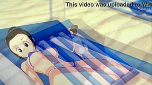 ميلك تشي تشي تتفاخر بصدر كبير في بيكيني صغير