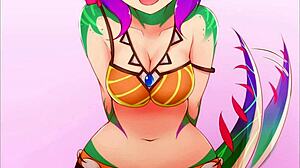 Neeko在森林里找到迷路的你，进行香草肛交乐趣