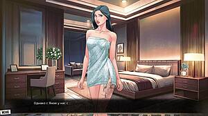 Jugabilidad completa - Nuestro hilo rojo parte 48: ¿Quieres verme cabalgar duro en vaquera mientras me masturbo?