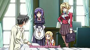 Hé, t'as vu ce hentai avec une blonde qui chevauche à fond ?