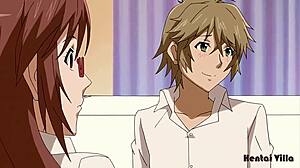 Хентай с пышной грудью: Игра с сосками и жесткий секс