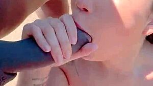 Asian Sereia Takes Big Cock Anal in Public