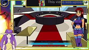 exploring teen 18+ titans tower in part 3 with raven and the team on their latest adventure