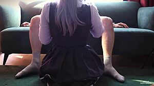 Alya Dapat Kelas Persendirian di Rumah Guru dengan Bella Hentaigirl untuk Aksi Ganas