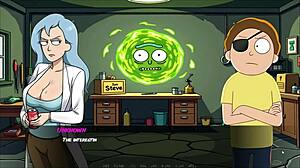 yo, strašidelná sukuba a zlý morty dupú v demoniums paródii hry!