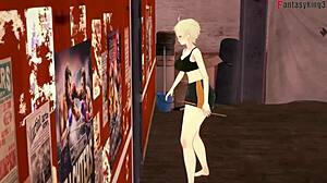 Chycen při trojce v tělocvičně s Eris a Roxy?