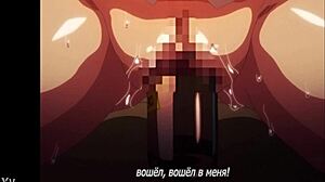 헨타이 모코짱이 섹시한 솔로 플레이에서 세게 쿰