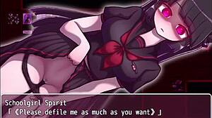 女學生靈魂驅魔變成瘋狂自慰的完整變態遊戲