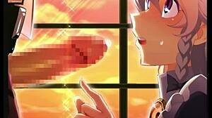 krásná služka, chceš vidět zabijáckou felaci? hentai necenzurované cg9 rockuje!