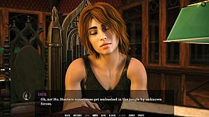 Encontro duplo fica selvagem com uma milf ruiva tarada. Minha tia de padrasto se junta à diversão nesta roupa!