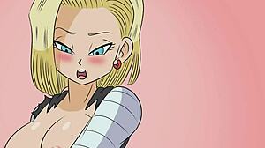 A18 gehört dir: Fan Animation Teil 2 mit Android 18 in Dragon Ball Parodie