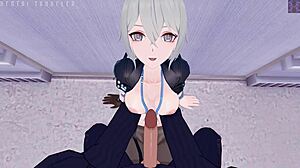 Honkai Impact NTR Bronya在3D里成黑屌奴隶